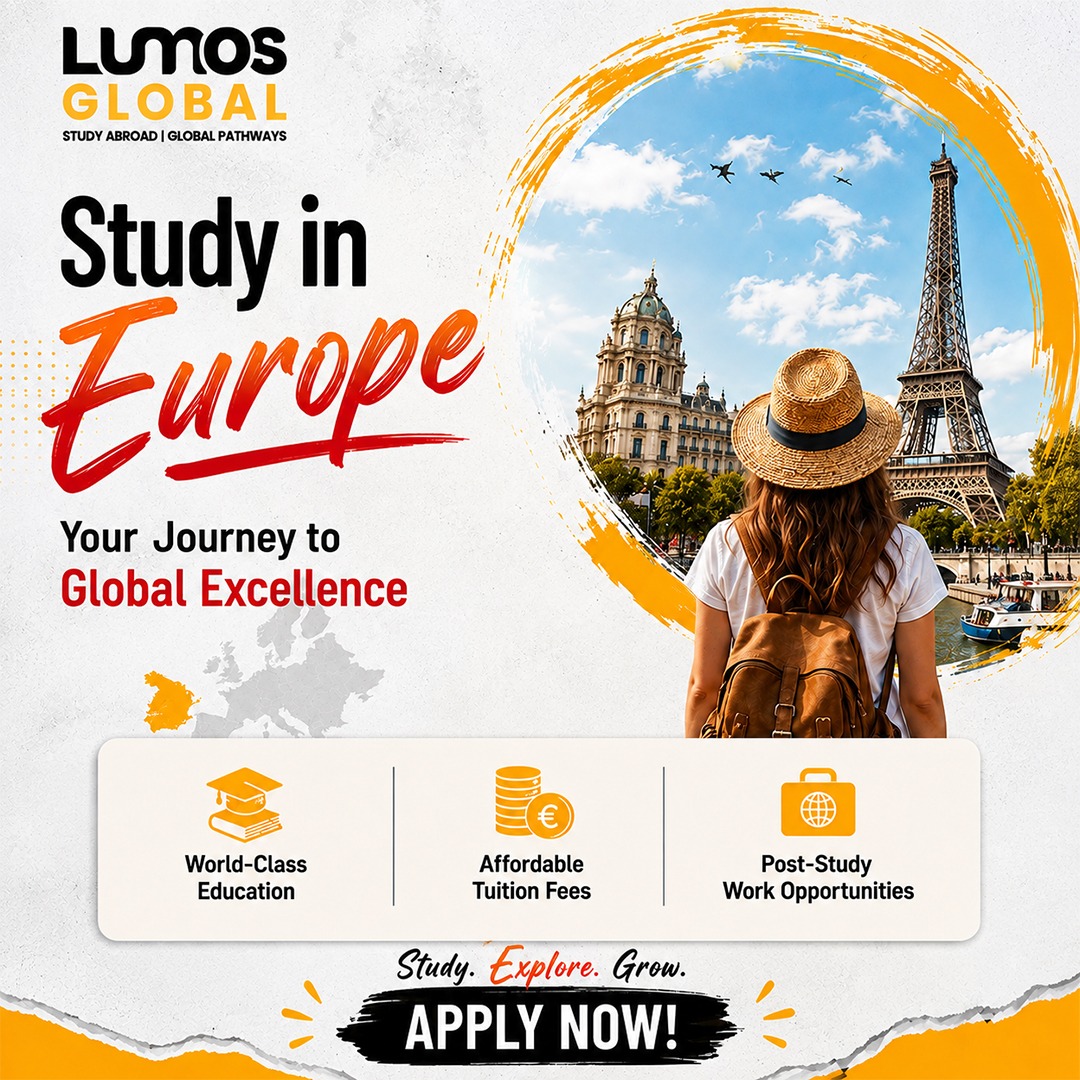 Dreaming of studying in Europe? Your European Study Journey Starts Here! 🎓 Apply Now!